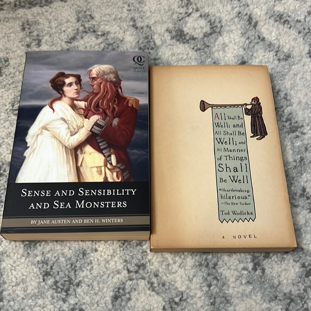 Sense and Sensibility and Sea Monsters & All Shall Be Well Books
